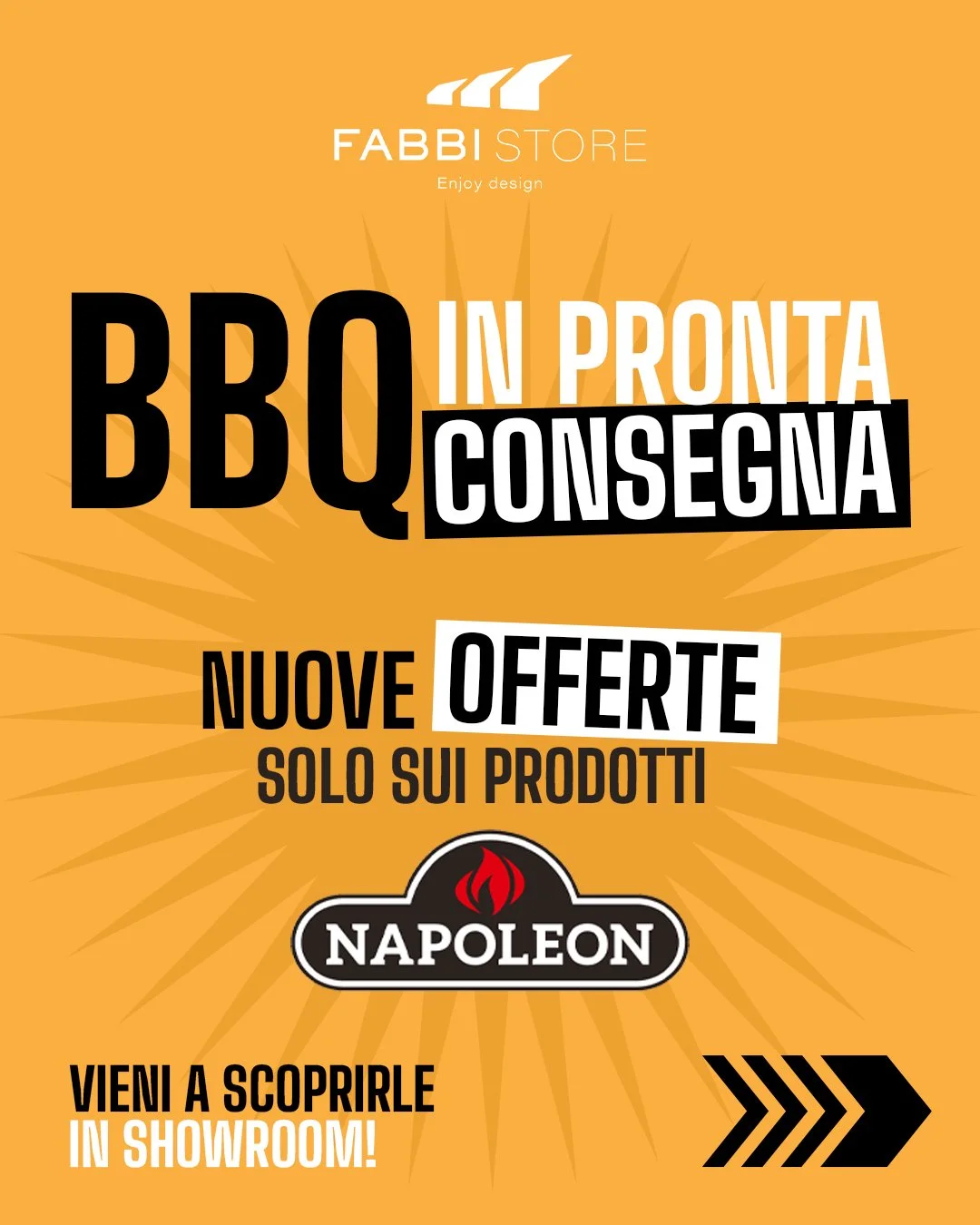 🔥 &Egrave; il momento giusto per accendere la stagione delle grigliate.

Nel post di oggi trovi una selezione di barbecue Napoleon disponibili in pronta consegna e in promozione: un&rsquo;occasione speciale per portare nel tuo outdoor qualit&agrave;