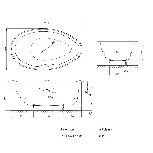 Bette Pool Oval Steel Inset Bath Waterloo Bathrooms Dublin 3.jpg