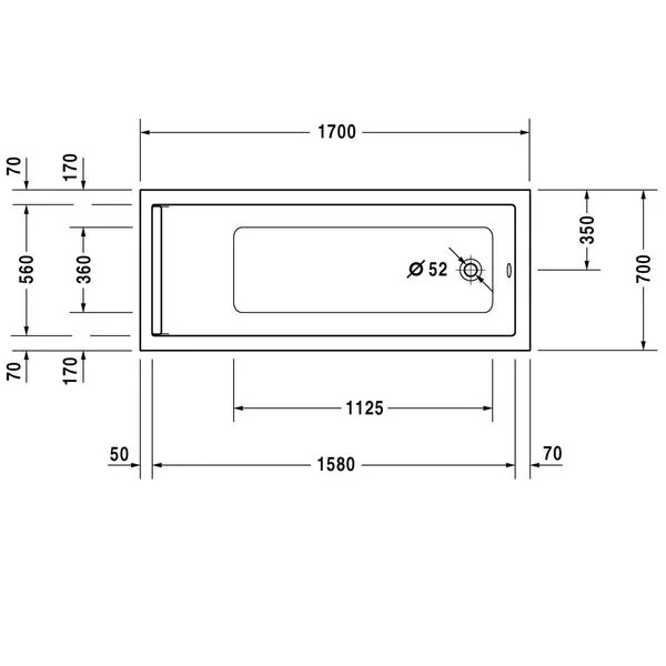 Duravit Starck 3 Inset Bath Waterloo Bathrooms Dublin 2.jpg