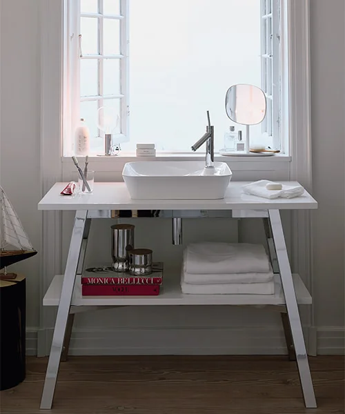 Duravit Cape Cod 460mm Square Washbasin 234046 Waterloo Bathrooms Dublin 4.jpg
