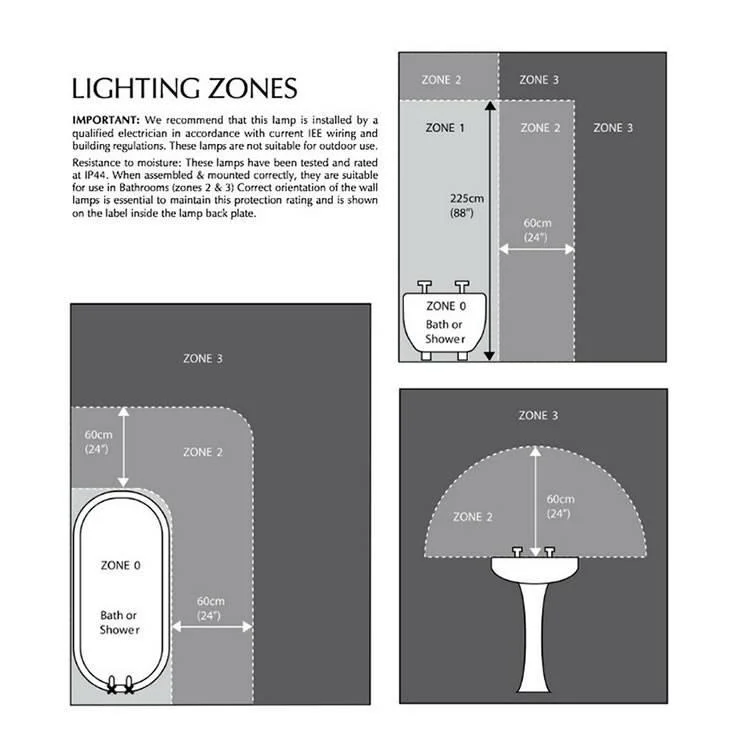 Imperial Astoria Wall Light With Fabric Shade Waterloo Bathrooms Dublin 5.jpg