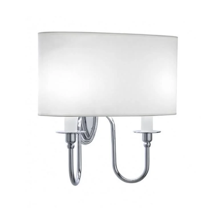 Imperial Heyford Double Wall Light With Oxford Shade Waterloo Bathrooms Dublin.jpg