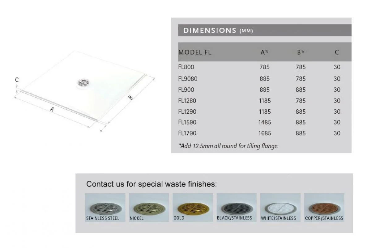 Matki Continental 30 Shower Tray Waterloo Bathrooms Dublin 3.jpg