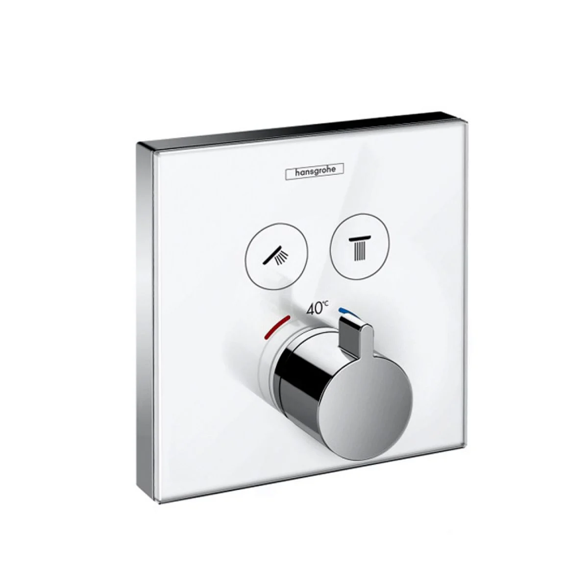 Hansgrohe ShowerSelect Glass Shower Mixer for 2 Outlets 15738400 Waterloo Bathrooms Dublin 4.jpg