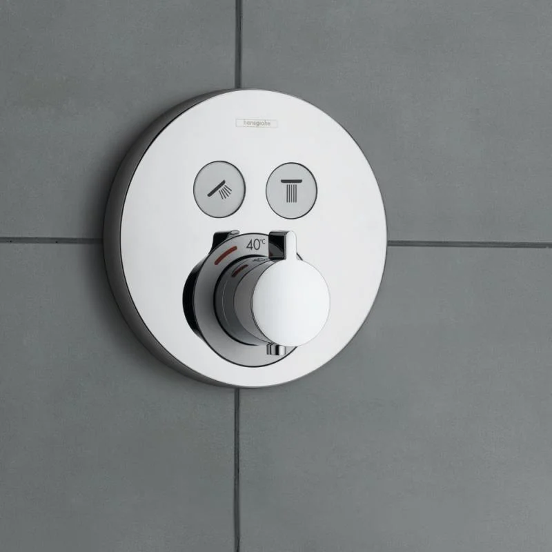 Hansgrohe ShowerSelect S Concealed Thermostat 2 outlets 15743000 Waterloo Bathrooms Dublin.jpg