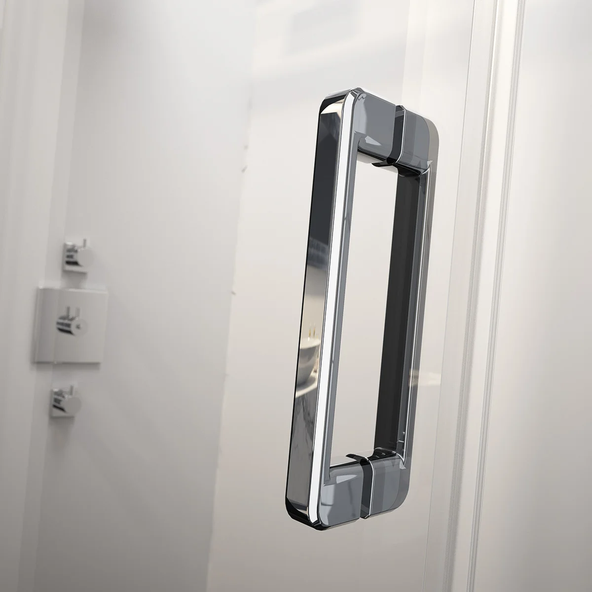 Merlyn Arysto Ten Sliding Door Handle Close Up Waterloo Bathrooms Dublin.jpg