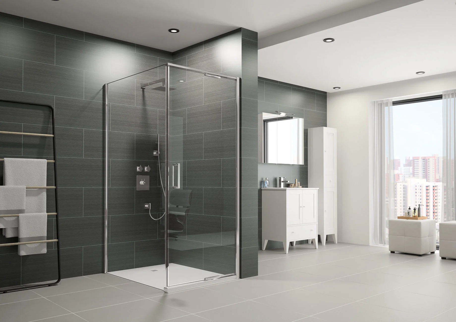 Merlyn Arysto Eight Infold Door Grey Waterloo Bathrooms Dublin.jpg