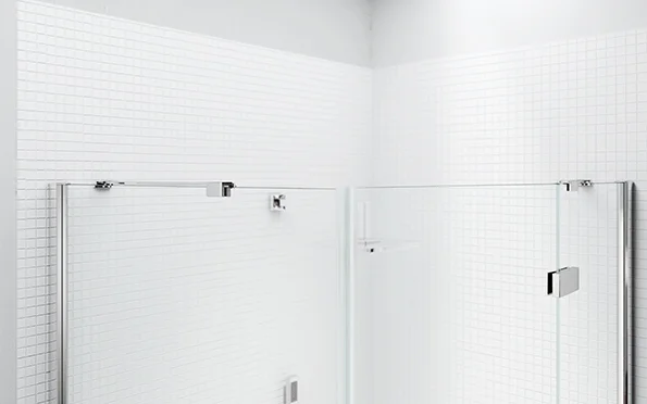 Merlyn 6 Series Hinge and Inline Side Panel Top View Waterloo Bathrooms Dublin.jpg
