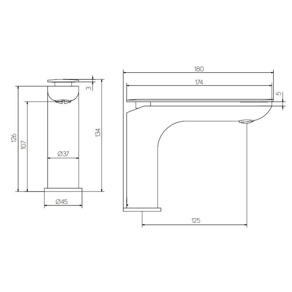 Crosswater KH Zero 2 Basin Mixer Taps KH02-110dnc Waterloo Bathrooms Dublin 6.jpg