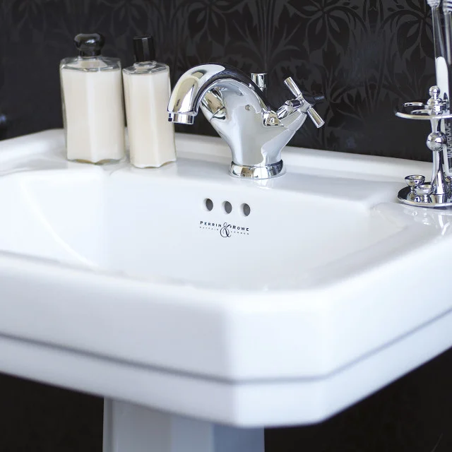 Perrin & Rowe Contemporary Monobloc Basin Mixer Crosshead 3826 Waterloo Bathrooms Dublin 2.jpg