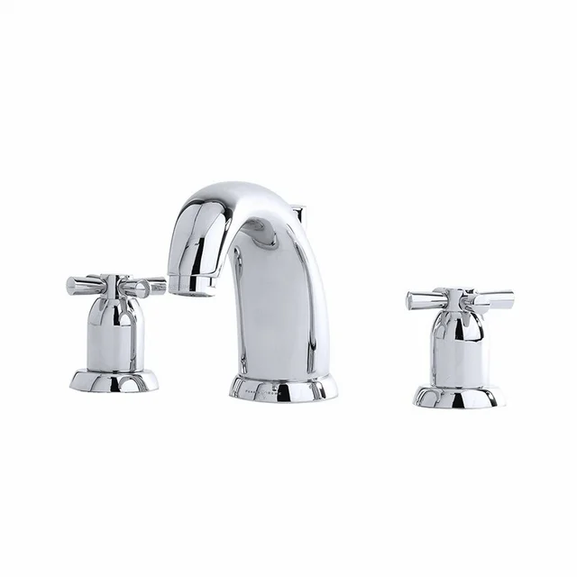 Perrin & Rowe Contemporary Three Hole Basin Set Crosshead 3831 Waterloo Bathrooms Dublin.jpg