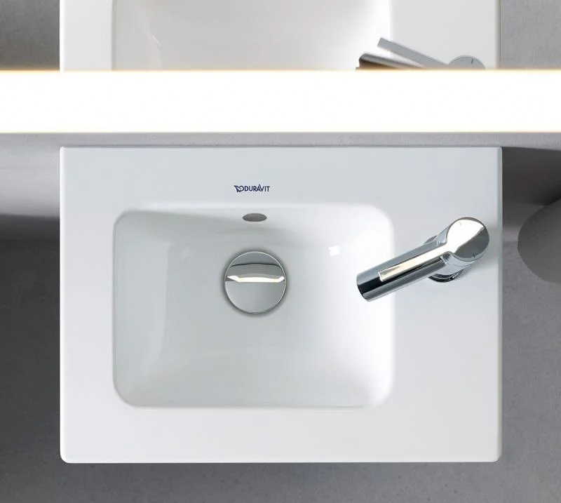 Duravit ME by Starck Hand Washbasin 430mm 072343 Waterloo Bathrooms Dublin 2.jpg