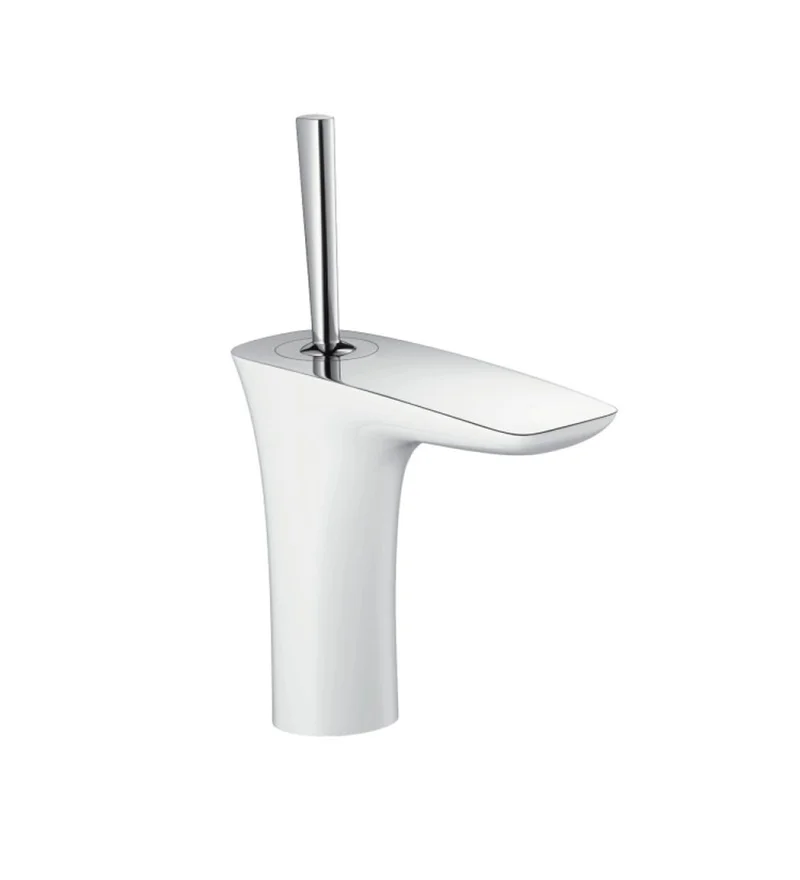 Hansgrohe 15075400 PuraVida Single lever basin mixer 100 for cloakroom basins with push-open waste 1 tech drawing dublin waterloo bathrooms commercial contracts ireland image.jpg