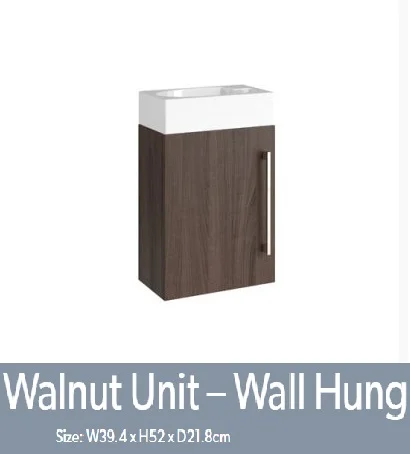 HIB N1WH40WAL Serene Walnut Unit – Wall Mounted tech drawing dublin waterloo bathrooms commercial contracts ireland image.jpg