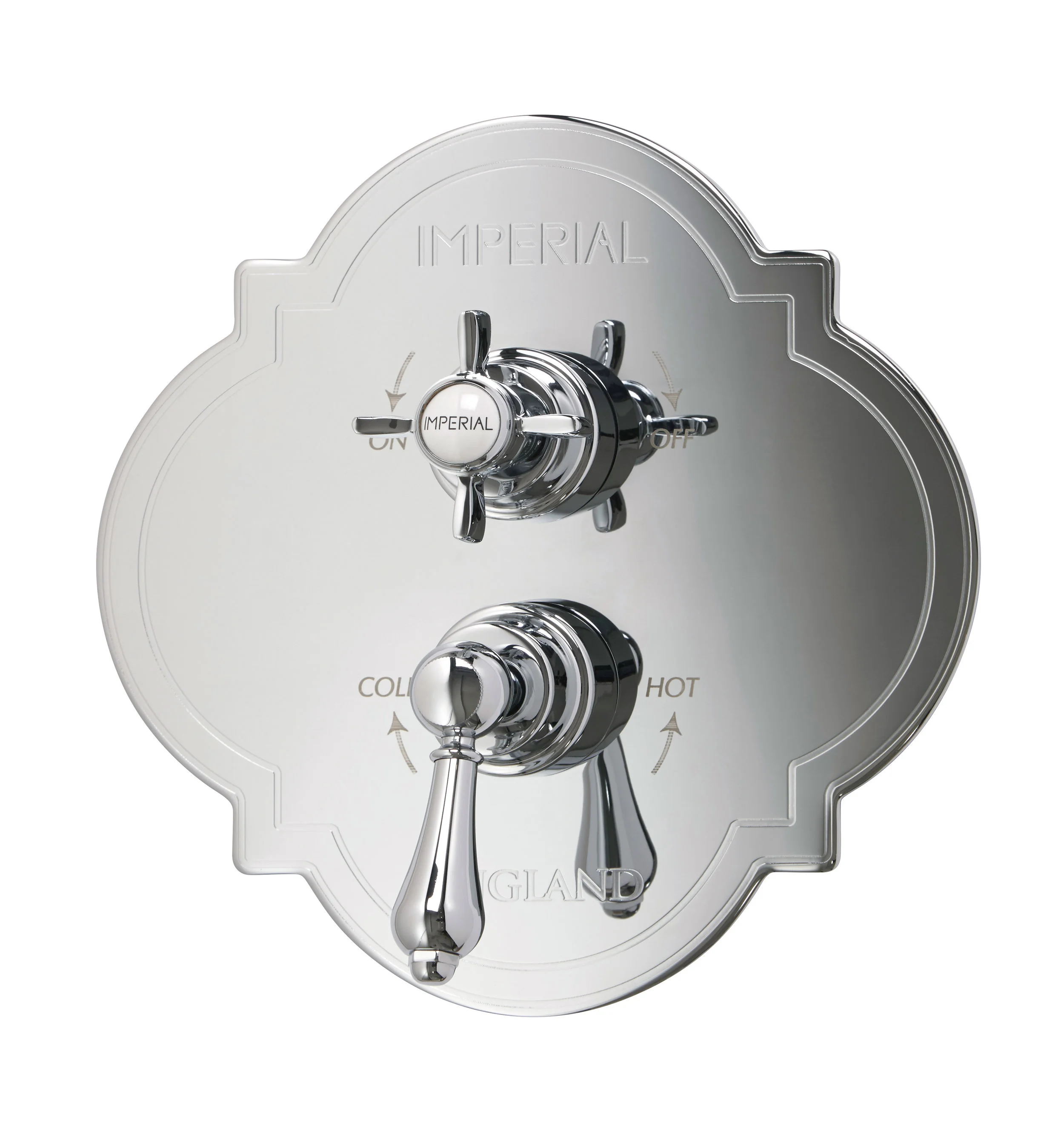 Amena concealed Firenze thermostatic dual with Edwardian and Regent lever controls.jpg