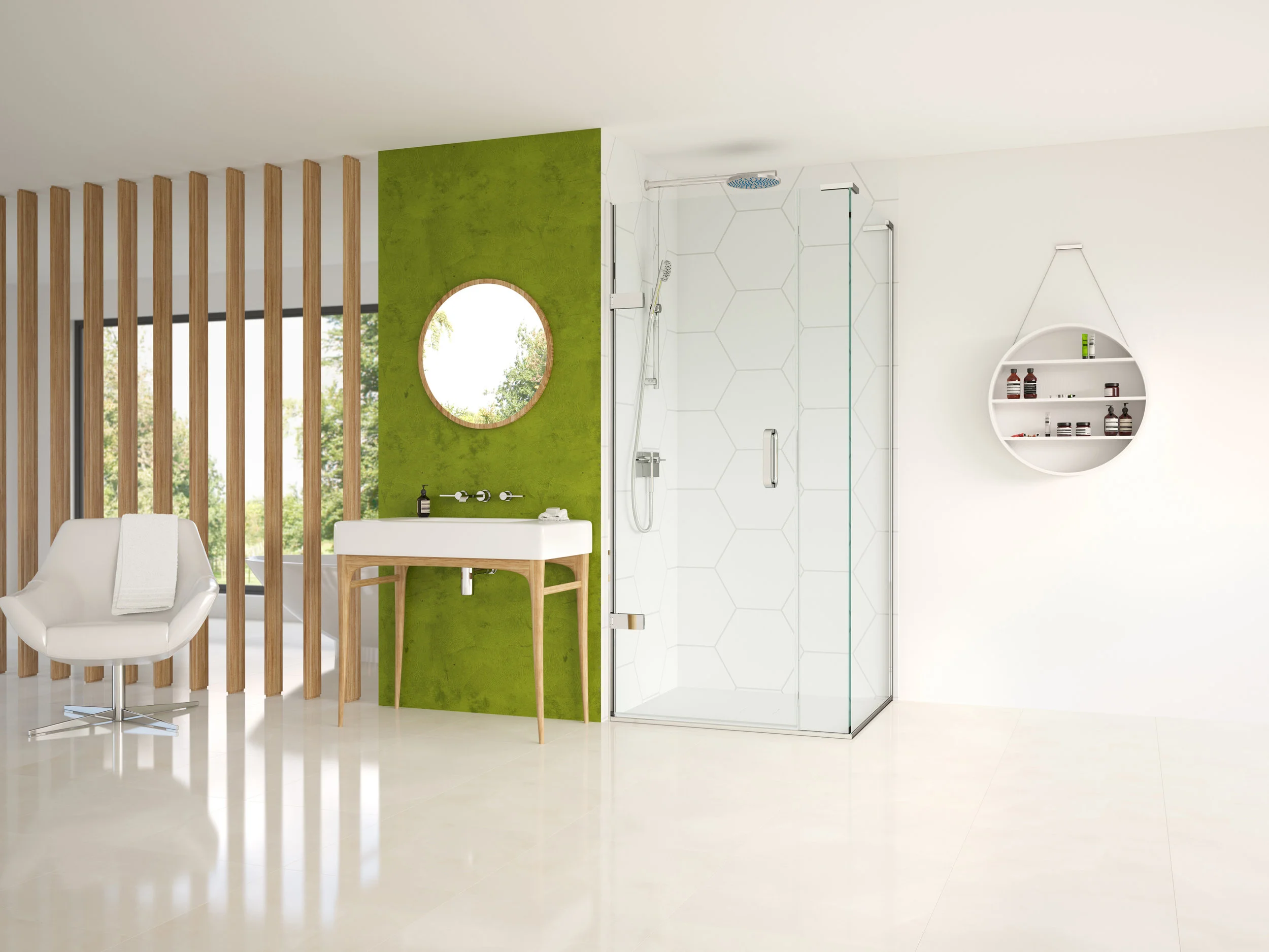 Matki EauZone Plus Hinged Door from wall and Inline Panel for Corner EPWC - 300dpi.jpg