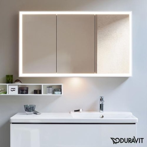 Duravit L Cube Mirror Cabinet Led, Bathroom Mirror Cabinets Ireland