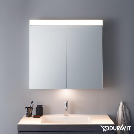 Duravit Good Better Best Mirror Cabinet Waterloo Bathrooms - Best Illuminated Bathroom Mirror Cabinet