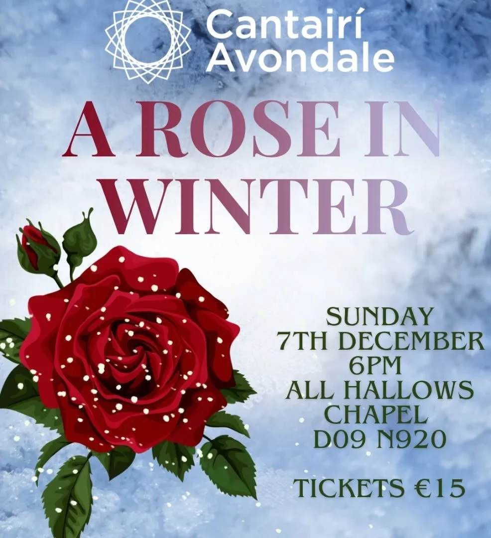 Join us for an evening of carols, both classic and new! 
Sunday 7th December in All Hallows Chapel. 

Keep an eye out for a surprise announcement 👀 during the week!!