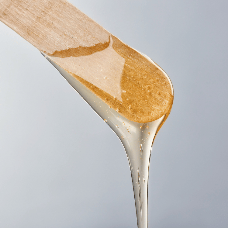 Stick with wax dripping