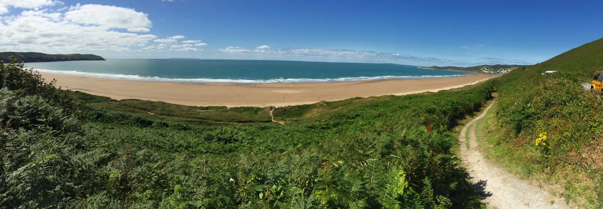 Beautiful unspoilt sandy beaches