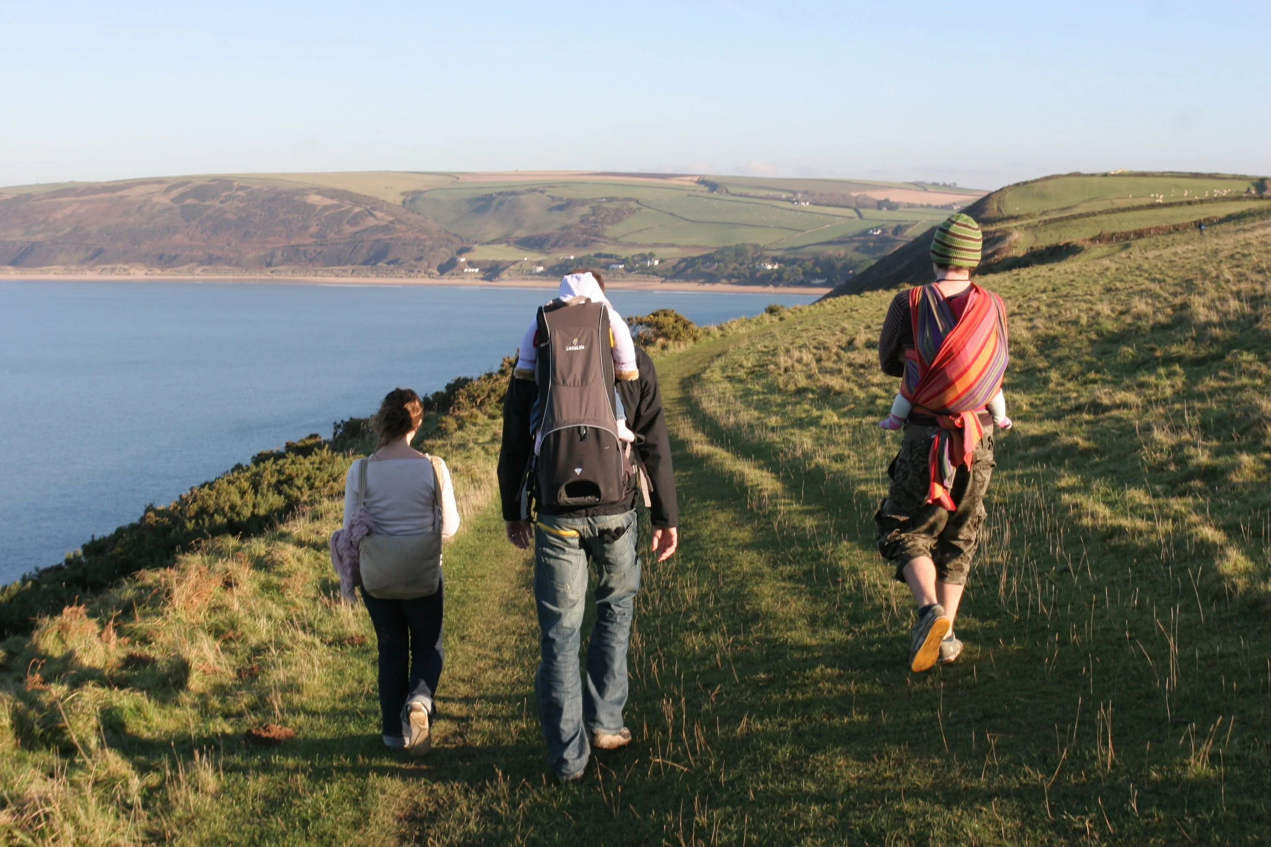 A winter walk round Baggy Point