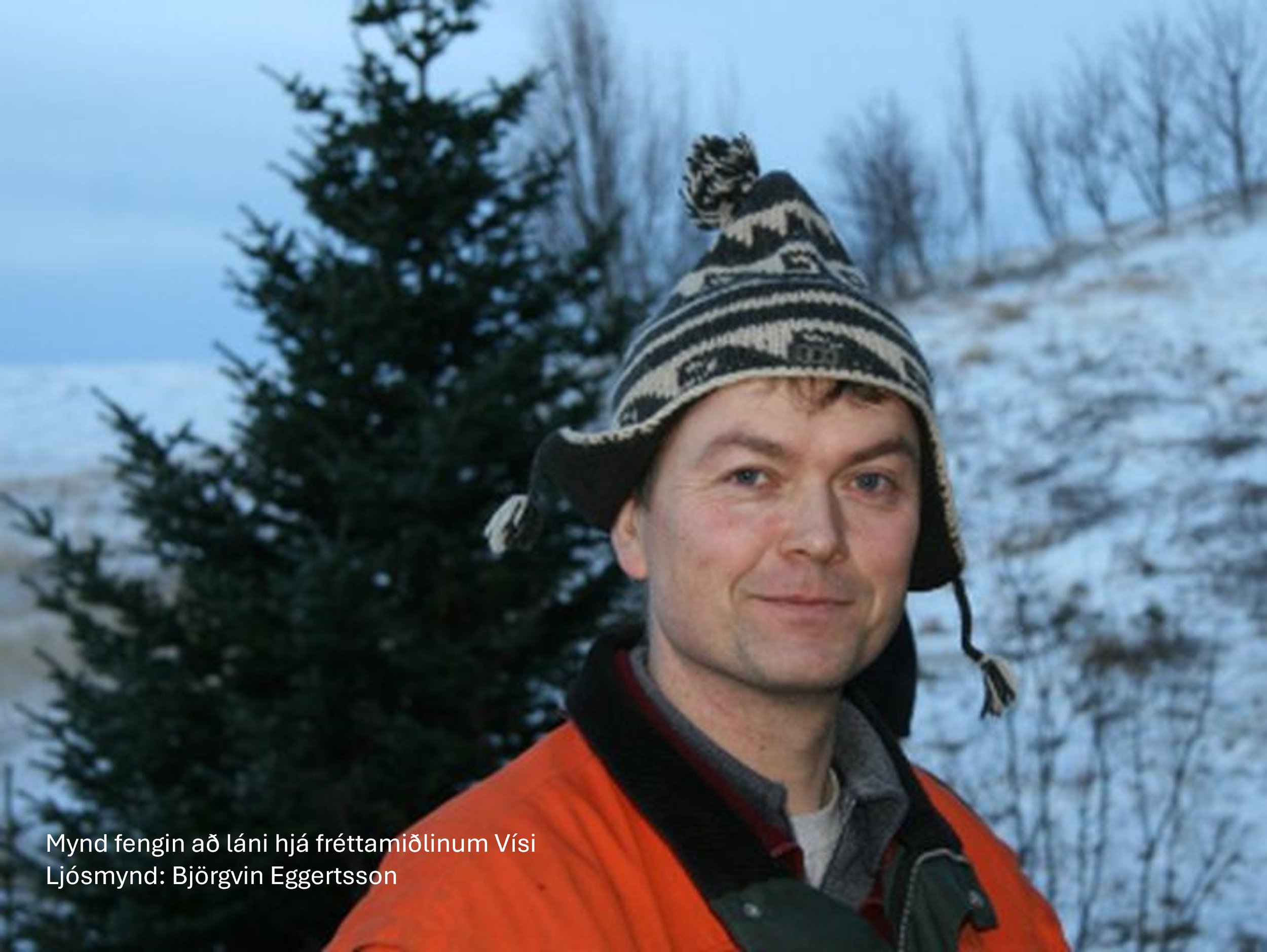 Björgvin Örn Eggertsson hlaut hvatningaverðlaun skógræktar 2026