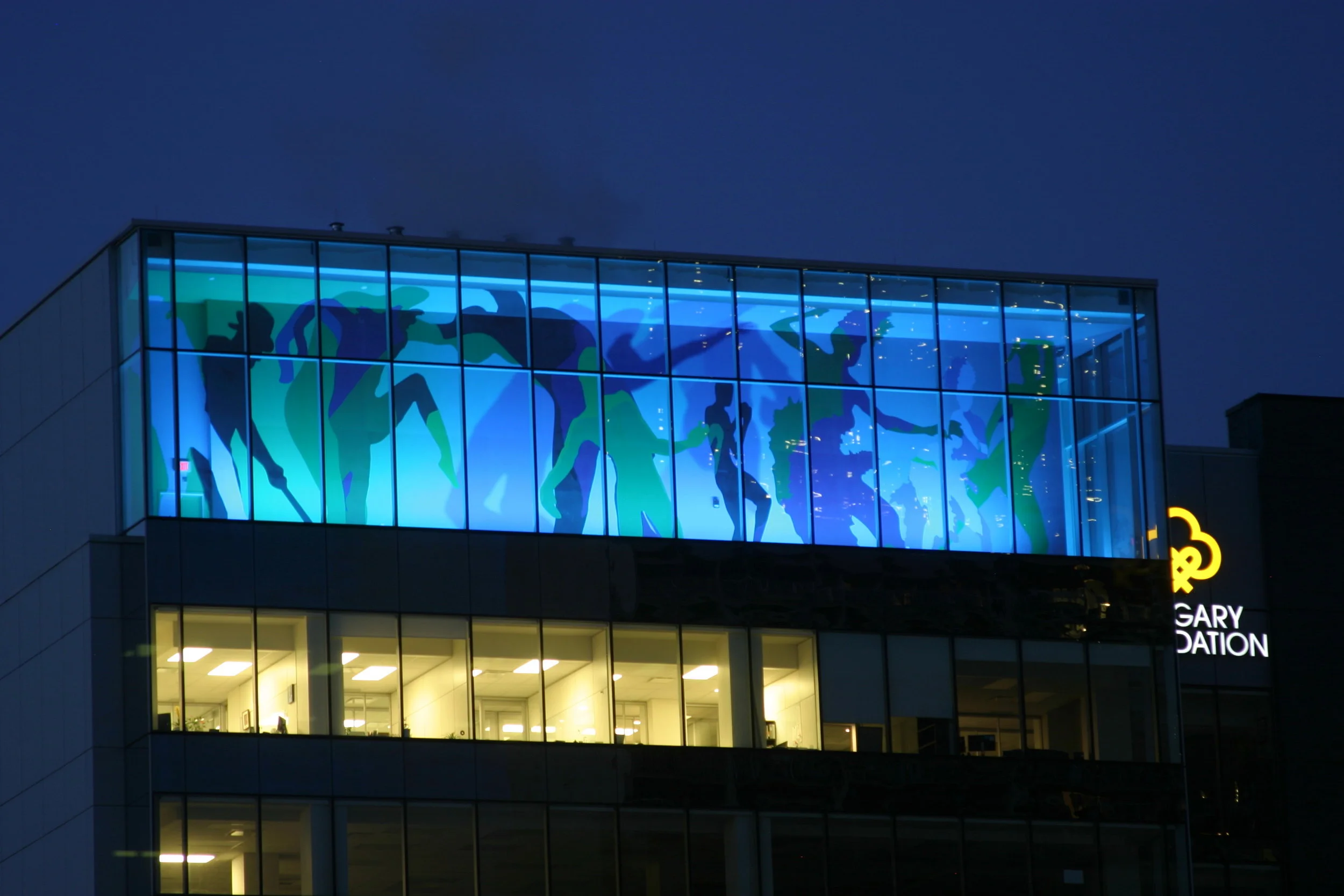  Take the Cake welcomes visitors to DJD by inviting them to consider the powerful, fraught and rich histories of movement forms, and echoes the activity of pedestrians at street level in a celebration of community and collaboration.   Documentation b