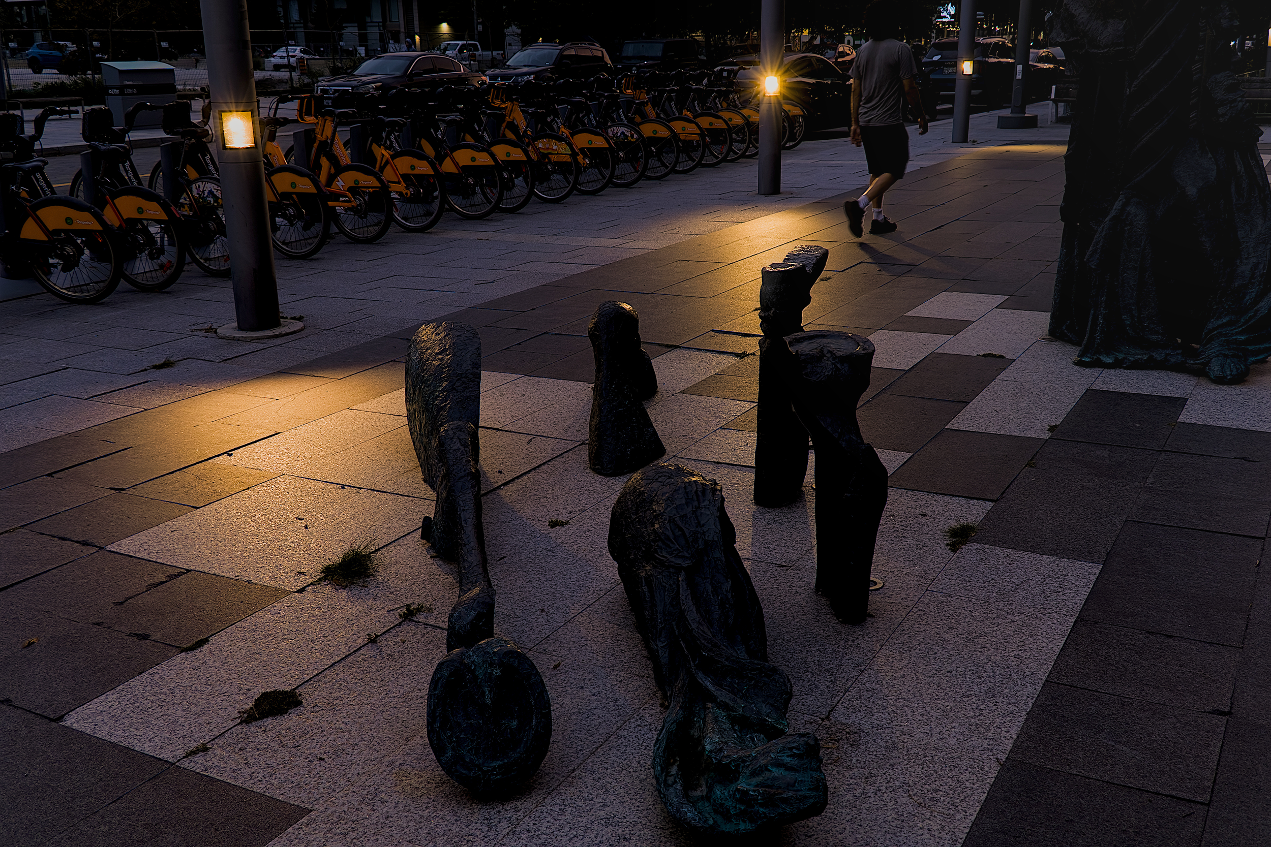 Feet Lost or In Use, photograph by Harshadeva Mutucumarana