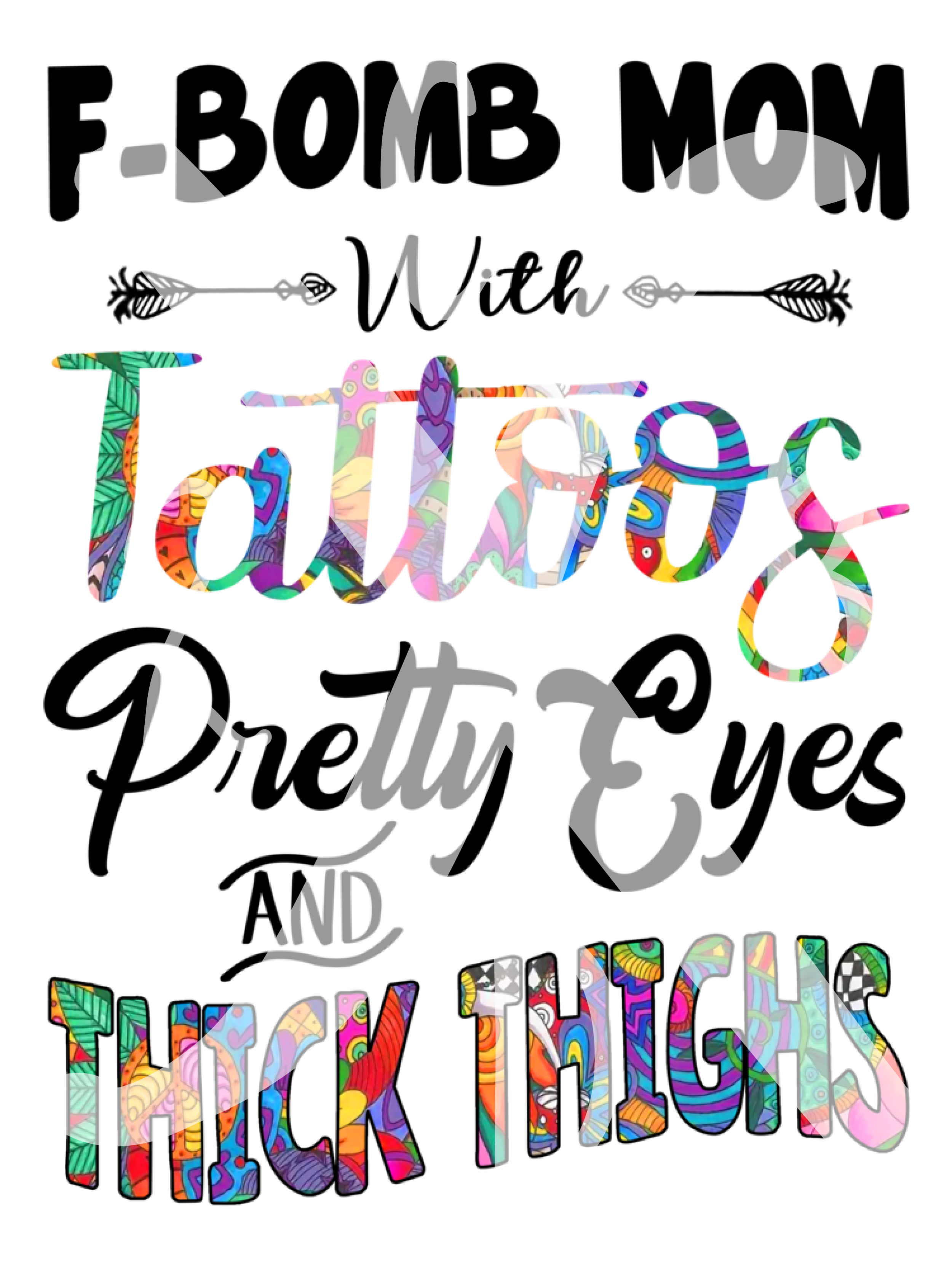 Download F-Bomb Mom — 2 Crazy B Designs Vinyl