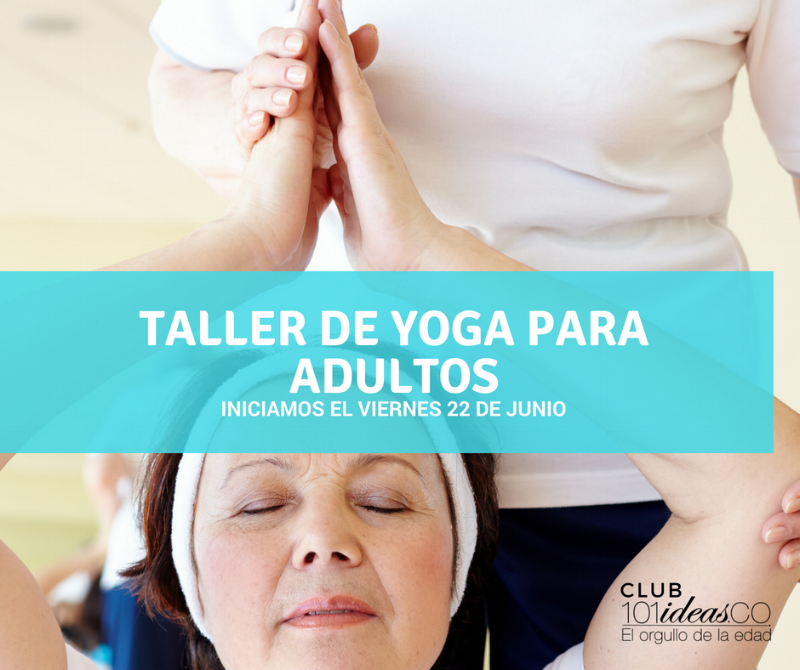 Taller de yoga para adultos