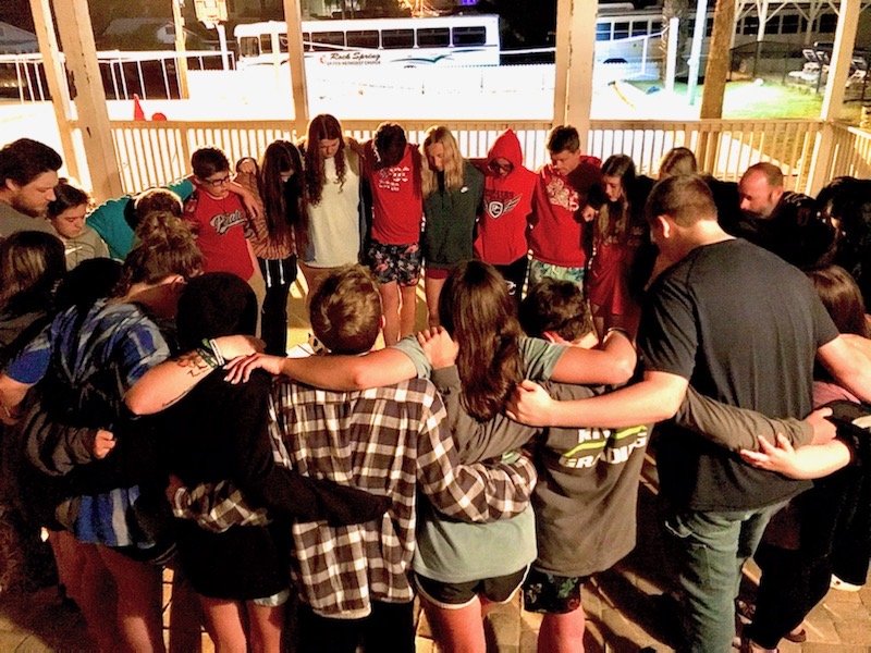 PCB prayer circle after a moving devotion and worship 2021