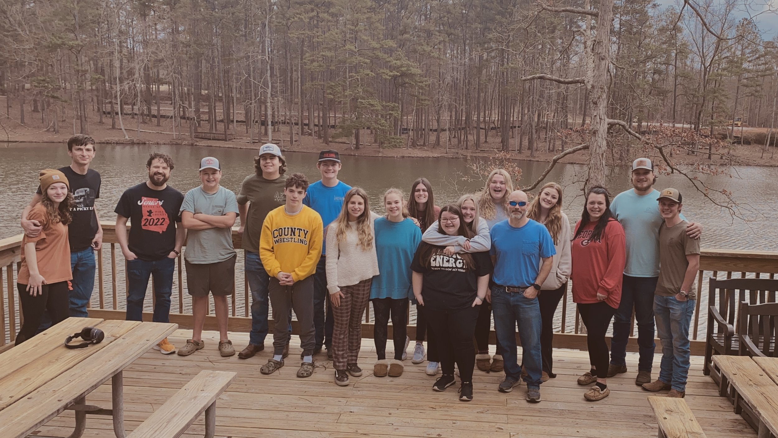 Winter retreat at John Tanner State Park February 2023