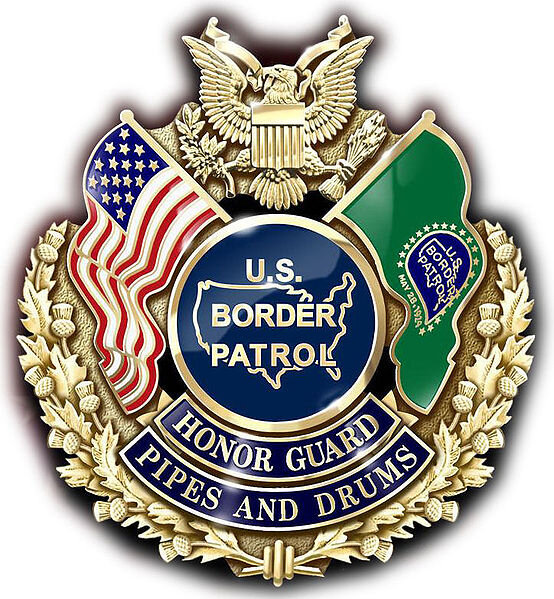 US Border Patrol Pipes and Drums