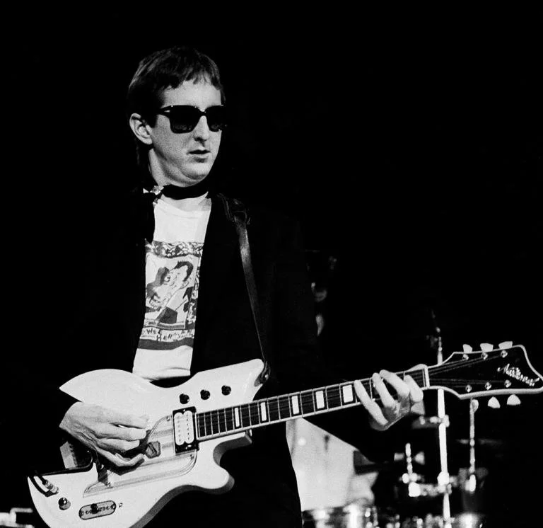 T Bone Burnett opening for the Who at the International Ampitheater on October 5, 1982, in Chicago.