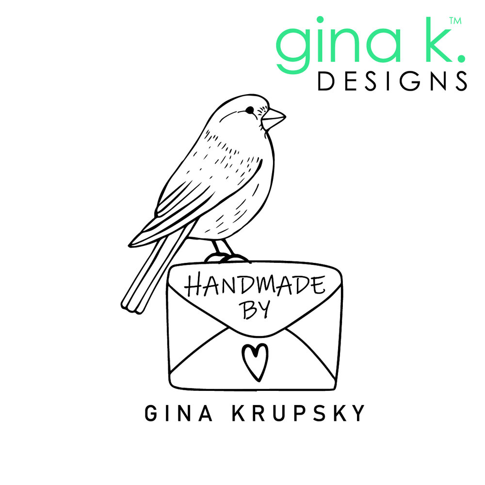 Gina K. Designs - Songbird Greetings handmade by stamp — Magnuson custom  stamps