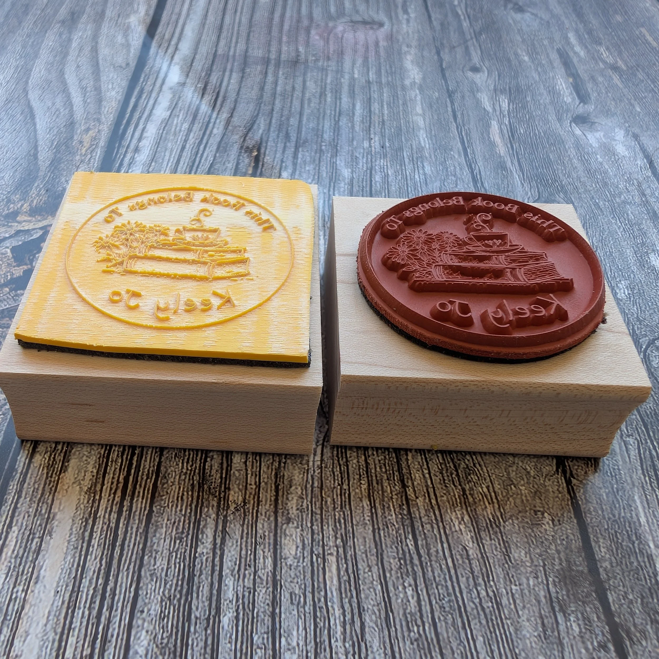Same Design File. Two Completely Different Stamps. Here's Why.