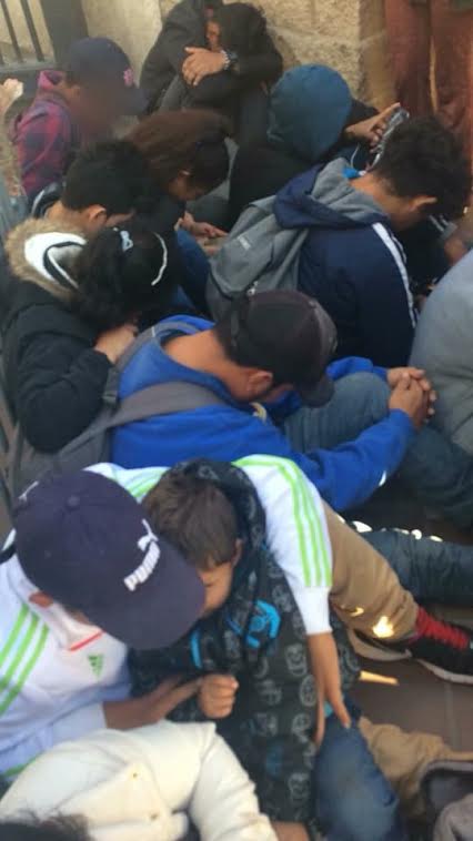 Families seeking asylum