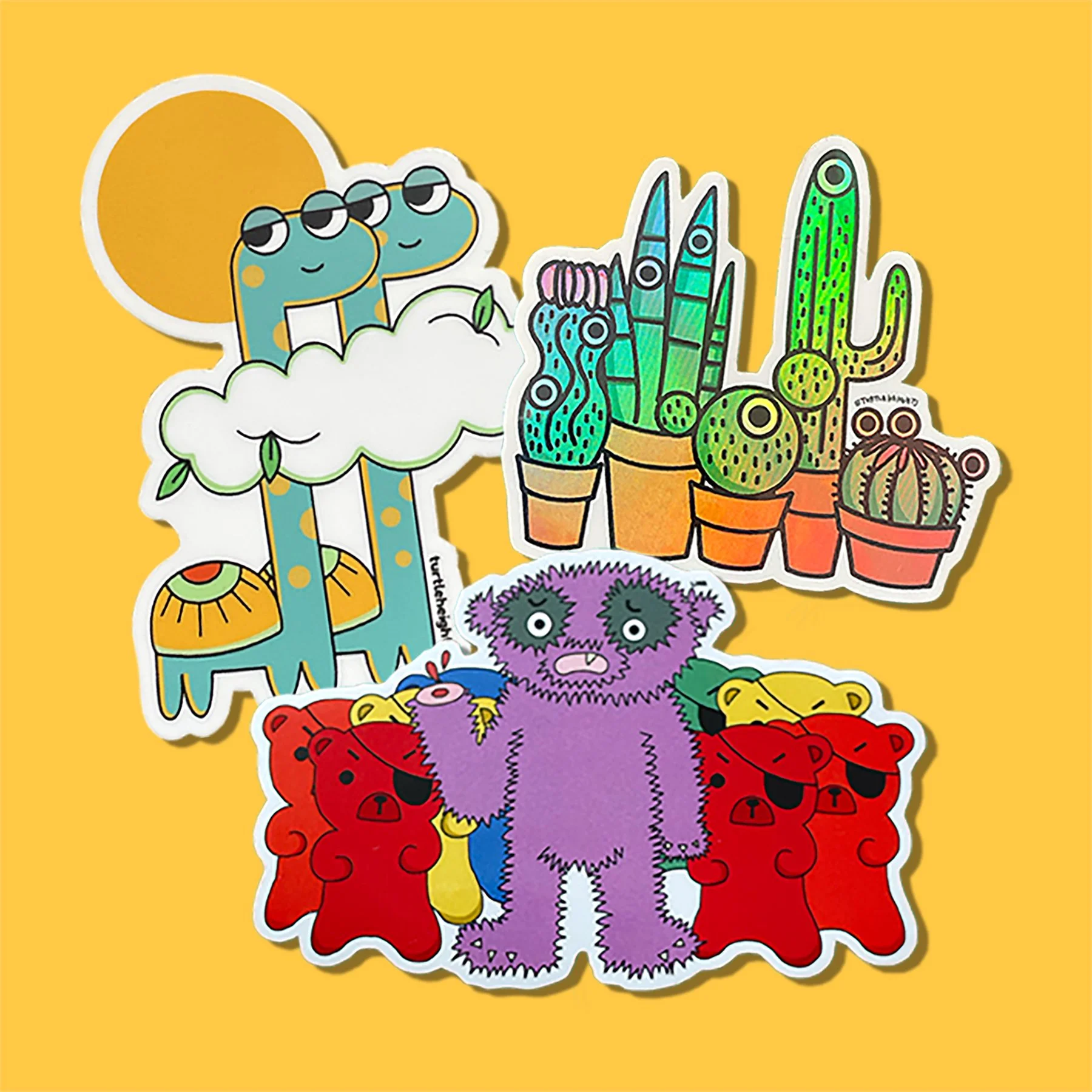 Kawaii Sticker Pack — Turtle Heights