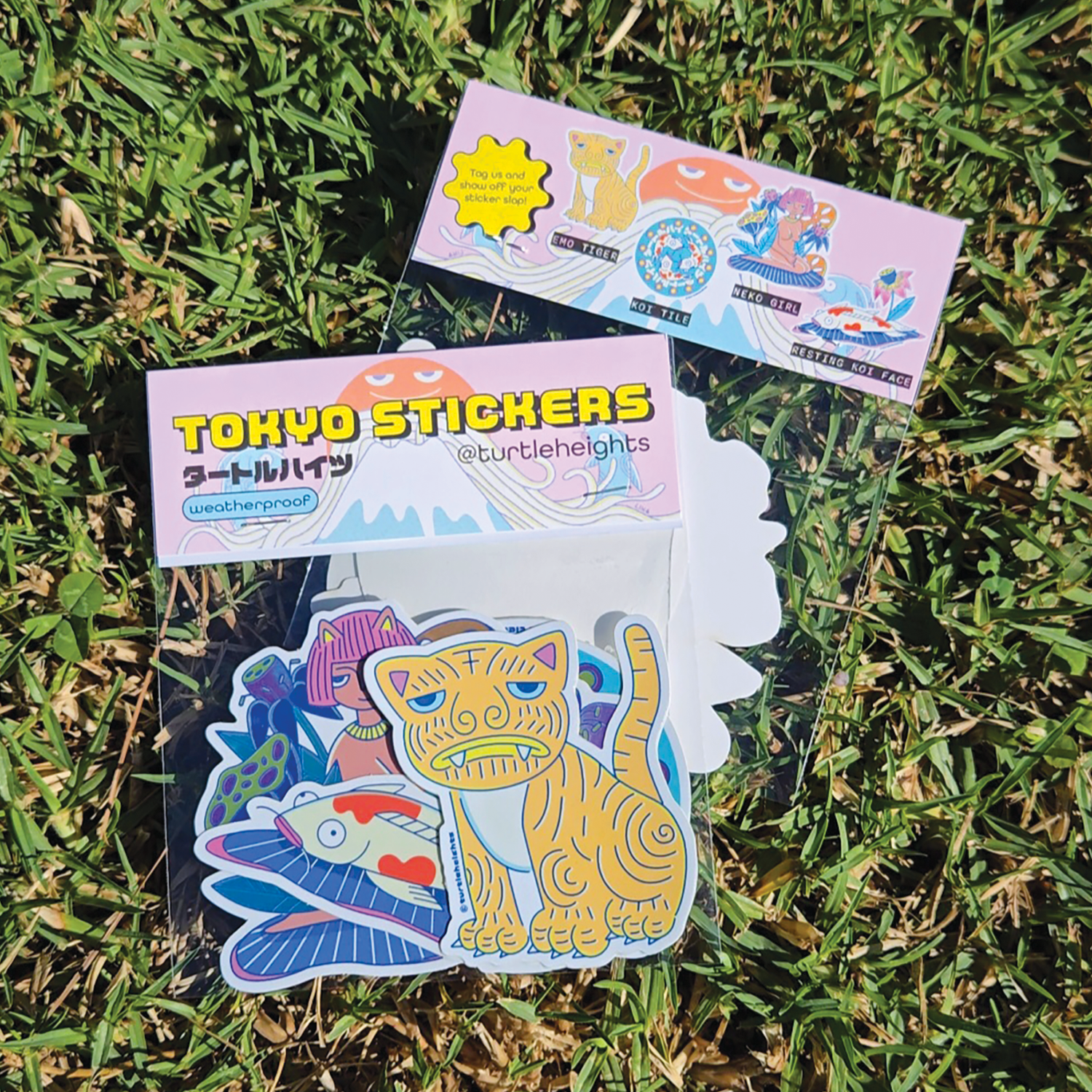 Tokyo Sticker Pack — Turtle Heights