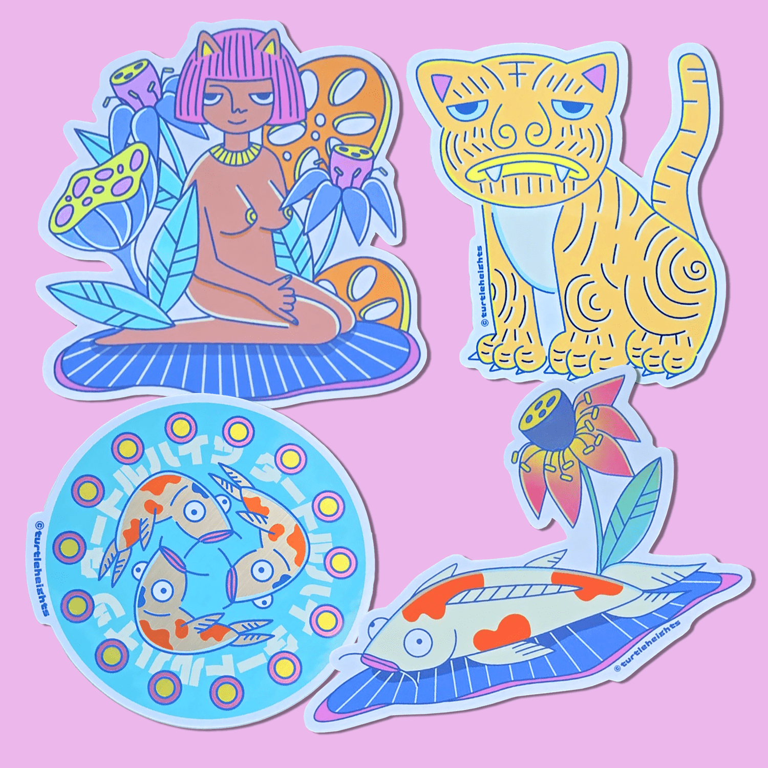 Tokyo Sticker Pack — Turtle Heights