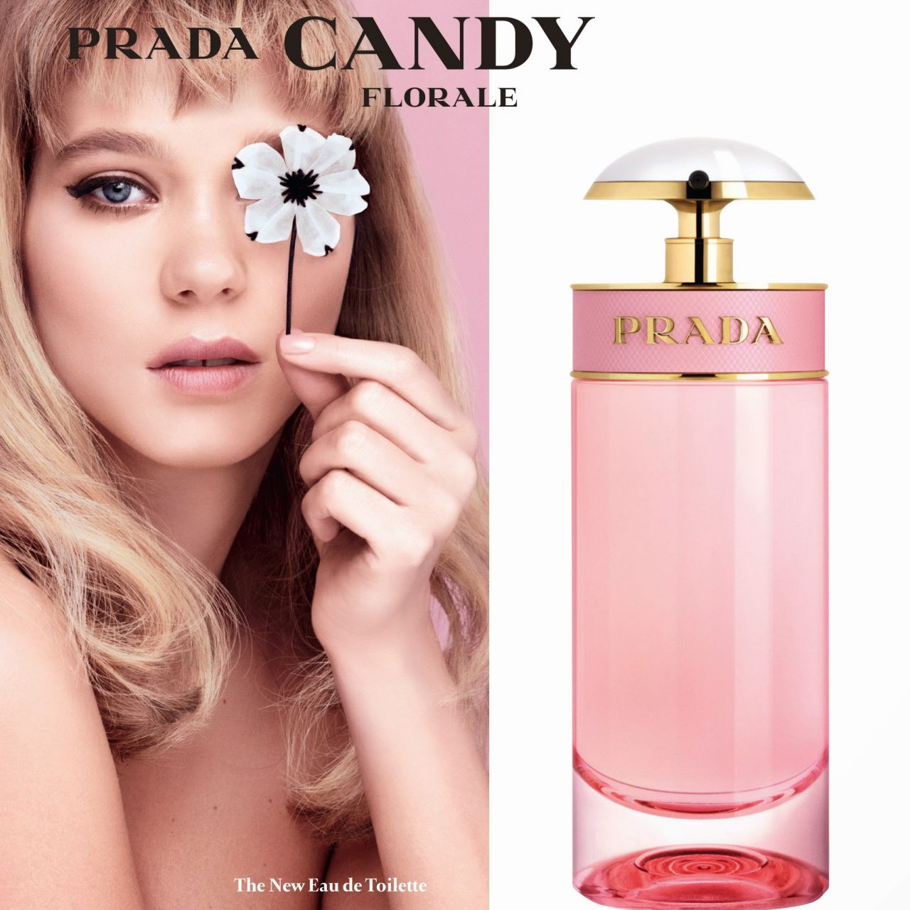 Léa Seydoux est nue dans la dernière pub du parfum Candy Florale