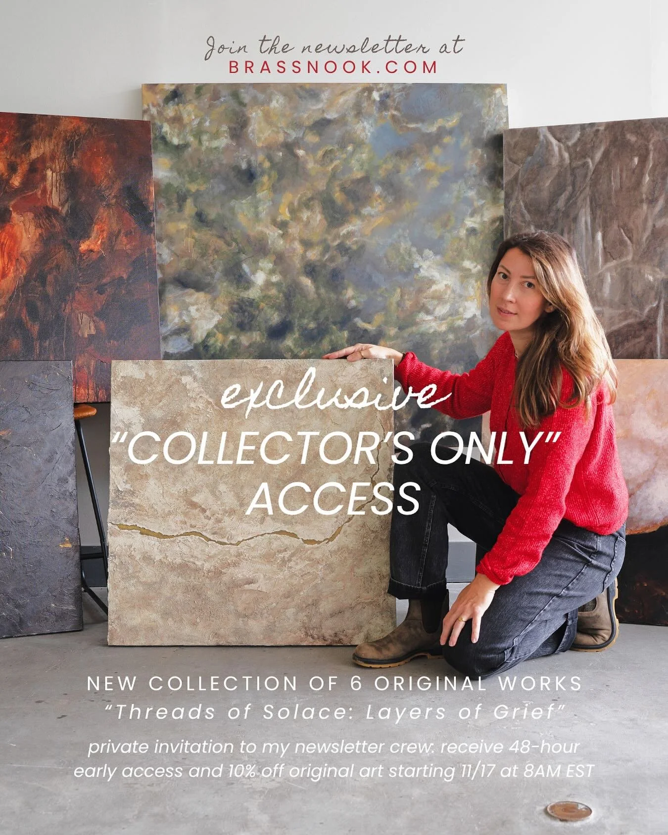 The quiet hum before the release&mdash;your private access is just around the corner. ✨

Collectors, keep an eye on your inbox&mdash;your exclusive password arrives soon, unlocking early access to my newest collection, Threads of Solace. 

Enjoy 48 h