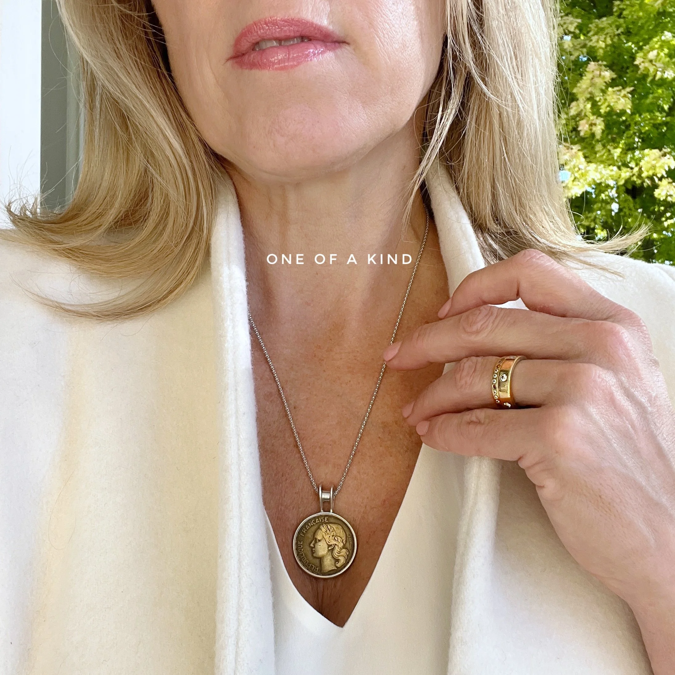 1952 French Coin Necklace