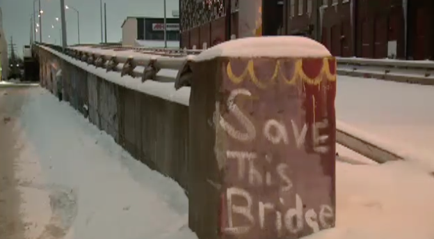 Many Eastside residents rely on the Viaduct to walk or bike to get to school, work, shopping no matter what the weather. 