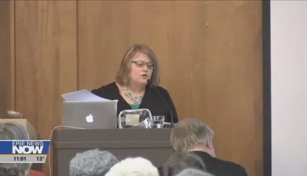 Lisa Austin explains that the Viaduct was planned by the pastor of St. Ann's Church on East Ave., Monsignor Lawrence McBride, in collaboration with Mayor Charles Raycroft Barber, (patriarch of the family that established the Barber Center on East Ave) over the loud objections of nearby businesses (who feared damage to their buildings) and the PUC (Public Utilities Commission) that then, as now, objects to almost everything. 