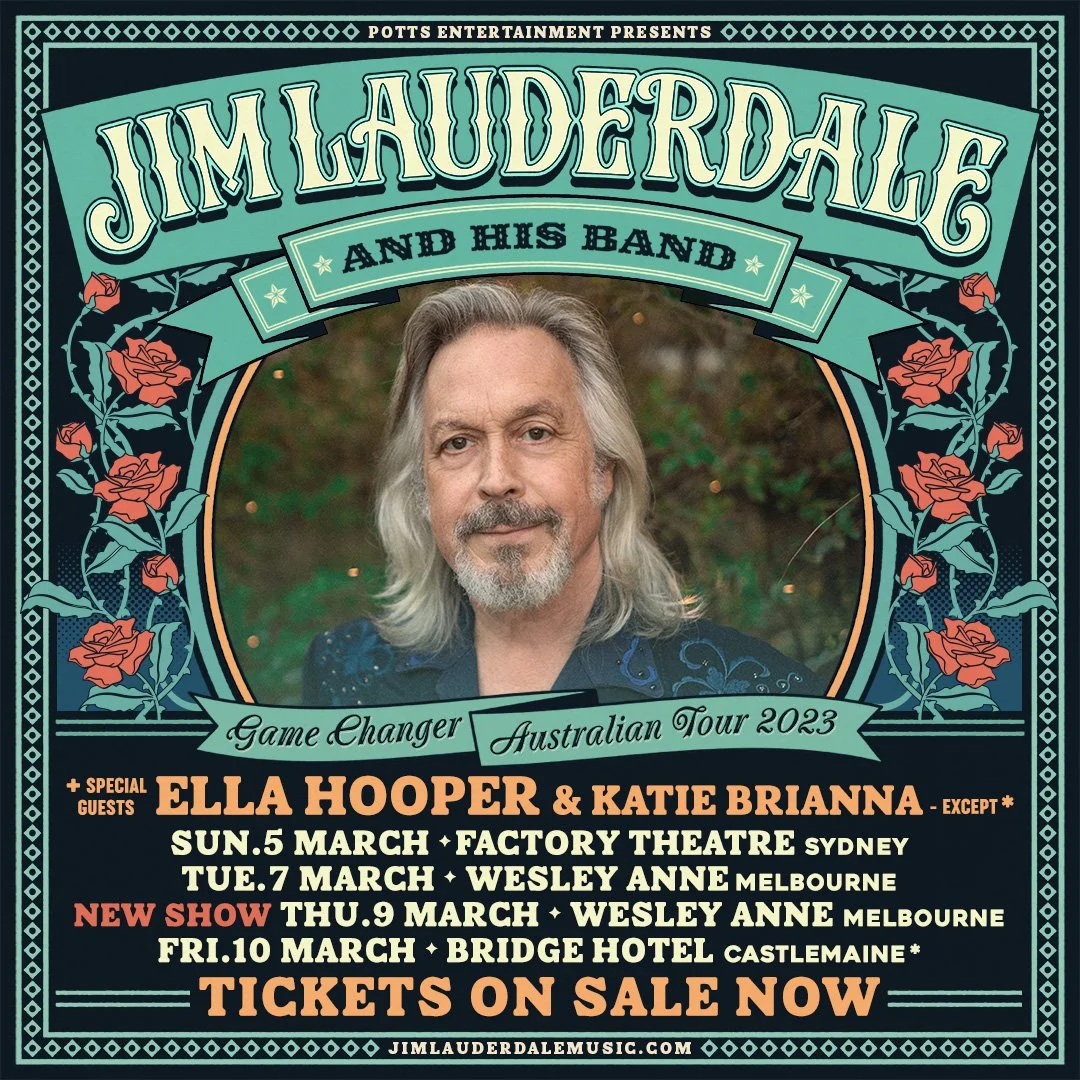 Jim Lauderdale adds 2nd Melbourne show