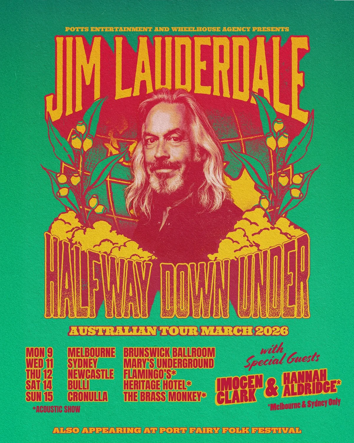 Americana music icon Jim Lauderdale announces biggest ever Australian tour in 2026