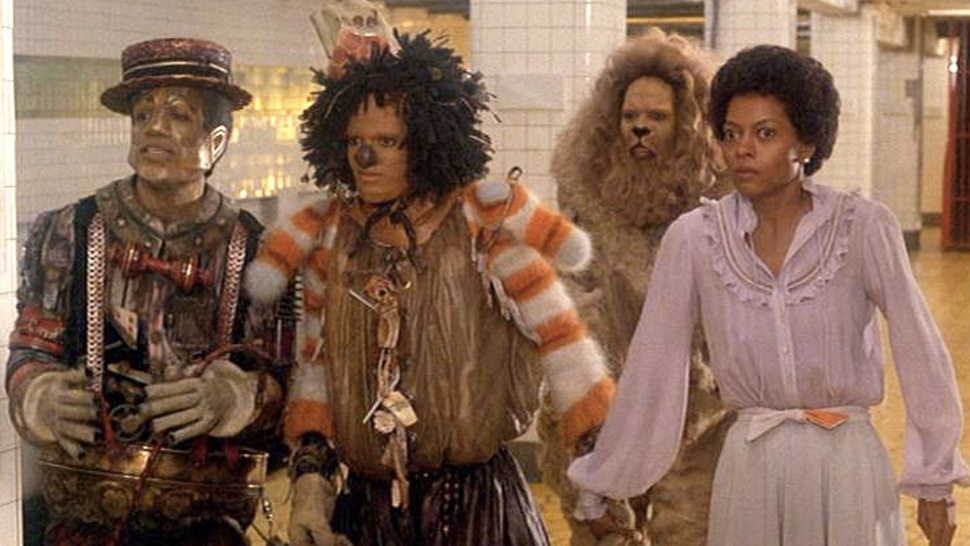 The Original Cast of The Wiz: Nipsy Russell, Michael Jackson, Ted Ross and Diana Ross