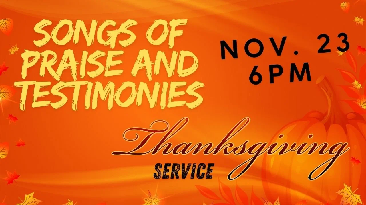 Thanksgiving Service